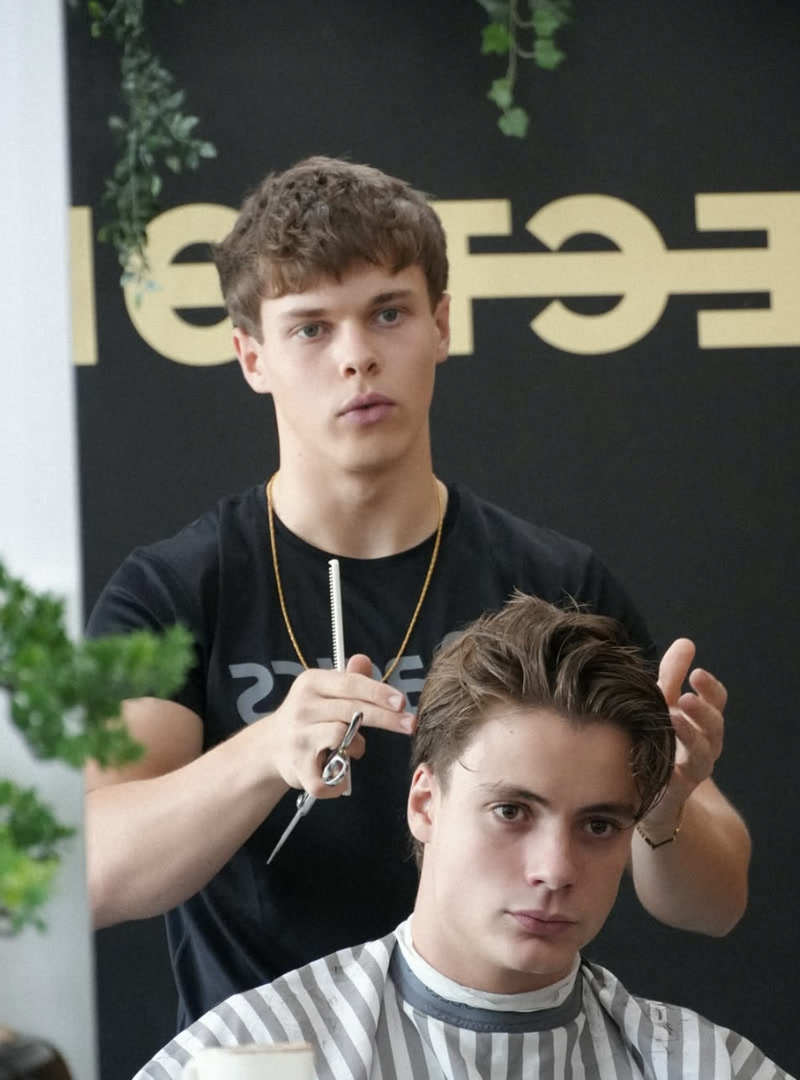 Jack — barber at SECTION